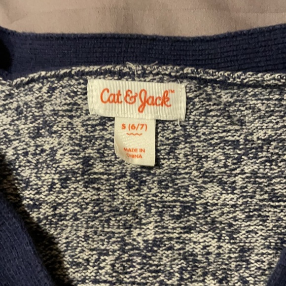 ‘C’ button down sweater - Picture 3 of 5